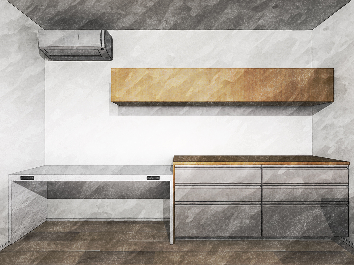 ワークカウンター/テーブル｜なぎ